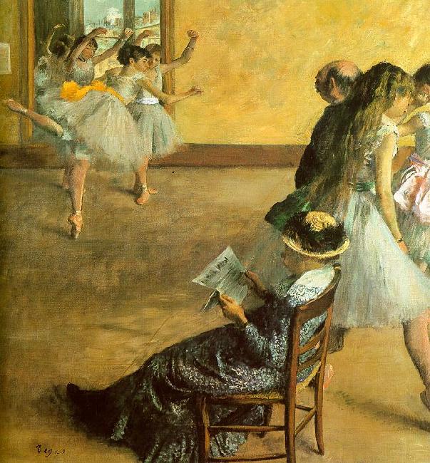 Edgar Degas Ballet Class